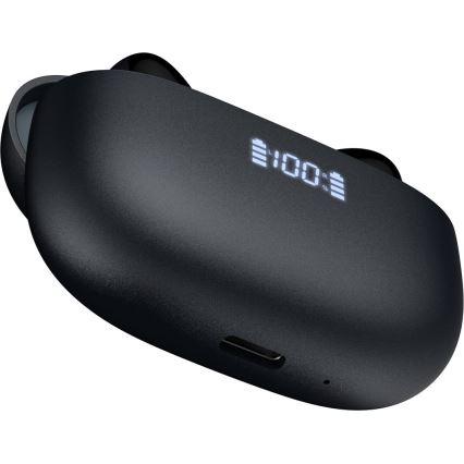 Bežične slušalice s ANC+ENC 300mAh crna