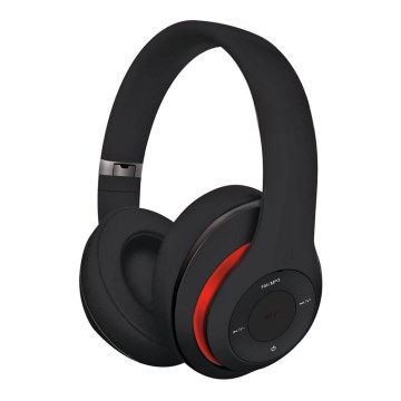 Bežične slušalice s Bluetoothom 400 mAh crne boje