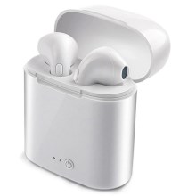 Bežične slušalice s mikrofonom IPX2 bijela