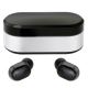 Bežične slušalice SPORT  Bluetooth V5.0 + LED stanica za punjenje crna