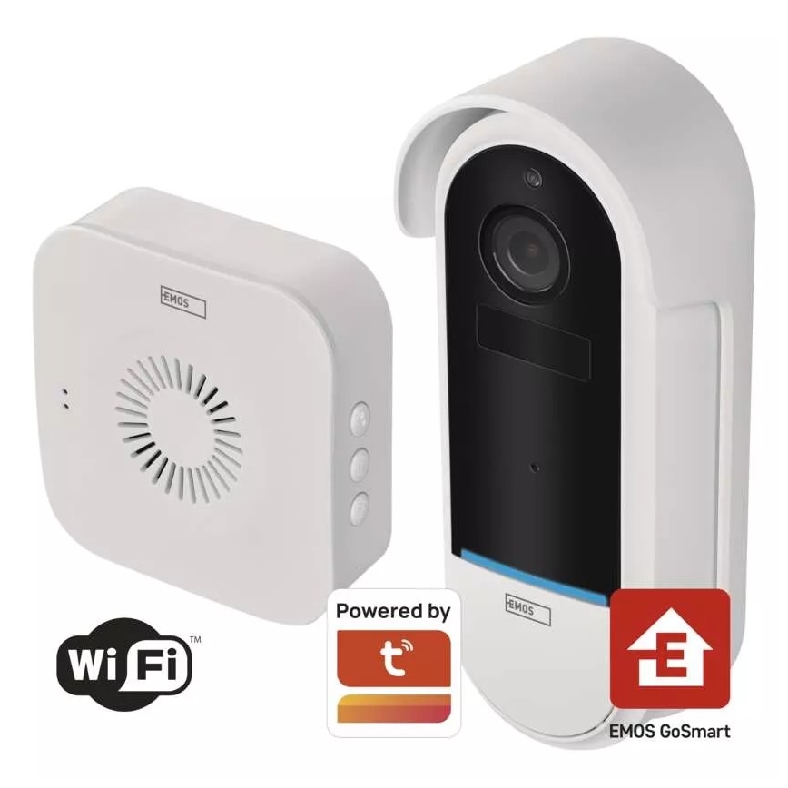 Bežični portafon sa senzorom pokreta GoSmart 5V 3xAA IP65 Wi-Fi Tuya