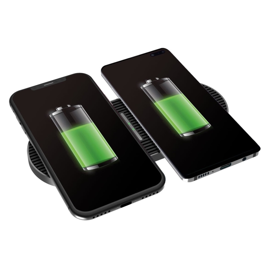 Bežični punjač 2x10W USB-C