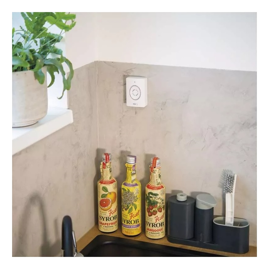 Bežični video zvono s senzorom pokreta GoSmart 12V/3xAA IP44 Wi-Fi Tuya