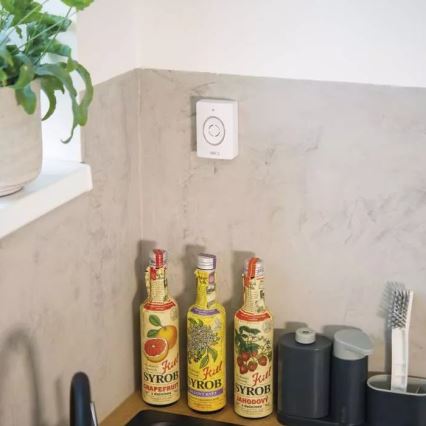Bežični video zvono sa solarnim panelom GoSmart 4400 mAh 3xAA IP44 Wi-Fi Tuya
