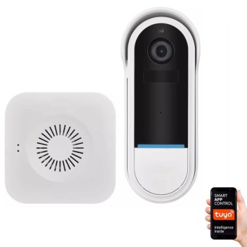 Bežični video zvono s senzorom pokreta GoSmart 5V 3xAA IP65 Wi-Fi Tuya