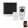 Bežični video zvono sa solarnim panelom GoSmart 4400 mAh 3xAA IP44 Wi-Fi Tuya