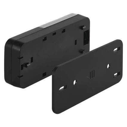 Bežični zvonac za utičnicu 230V + 1xCR2032 crni