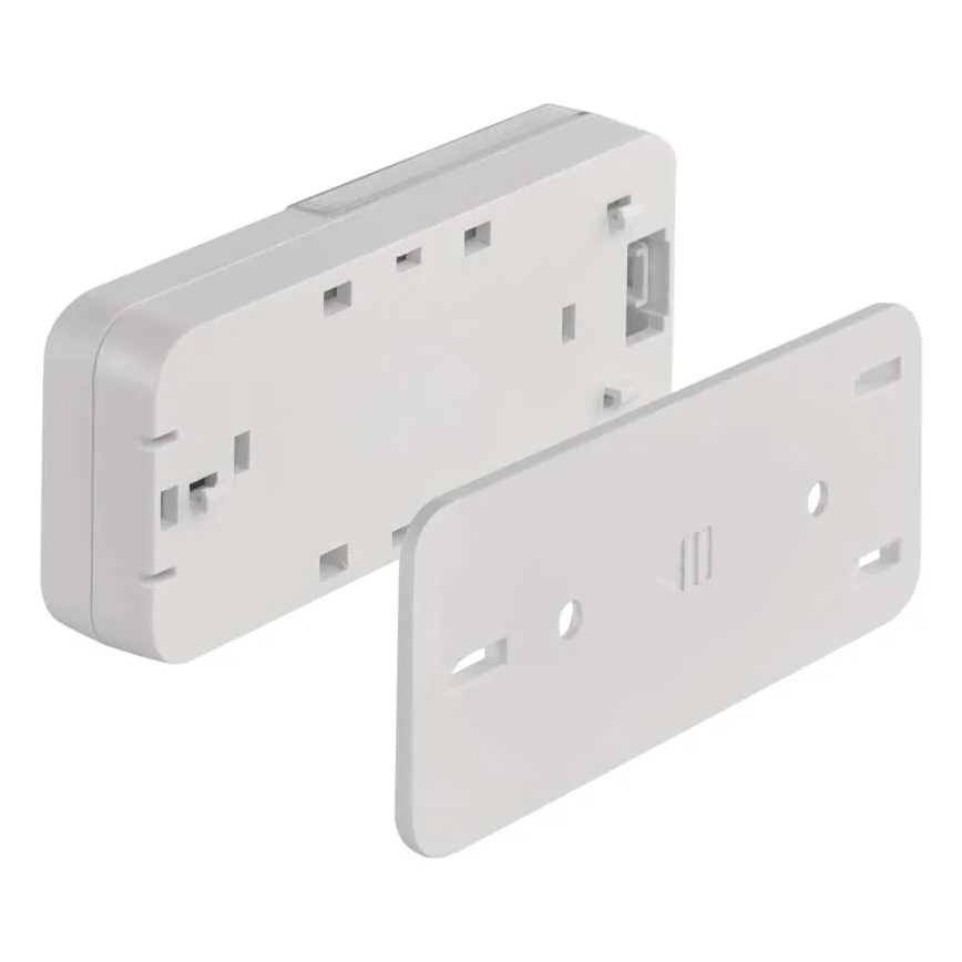 Bežično zvono za utičnicu 230V + 1xCR2032 bijelo