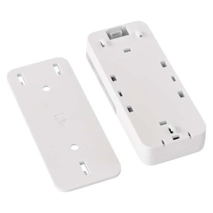 Bežično zvono za utičnicu GoSmart 230V + 1xCR2032 bijelo Wi-Fi