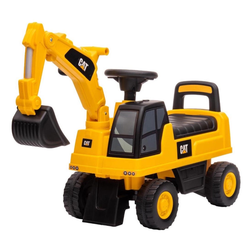 Bicikl guralica bager CAT 2xAA žuta/crna