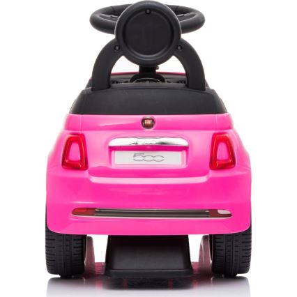 Bicikl guralica Fiat 500 2xAA ružičasta