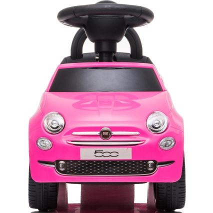 Bicikl guralica Fiat 500 2xAA ružičasta