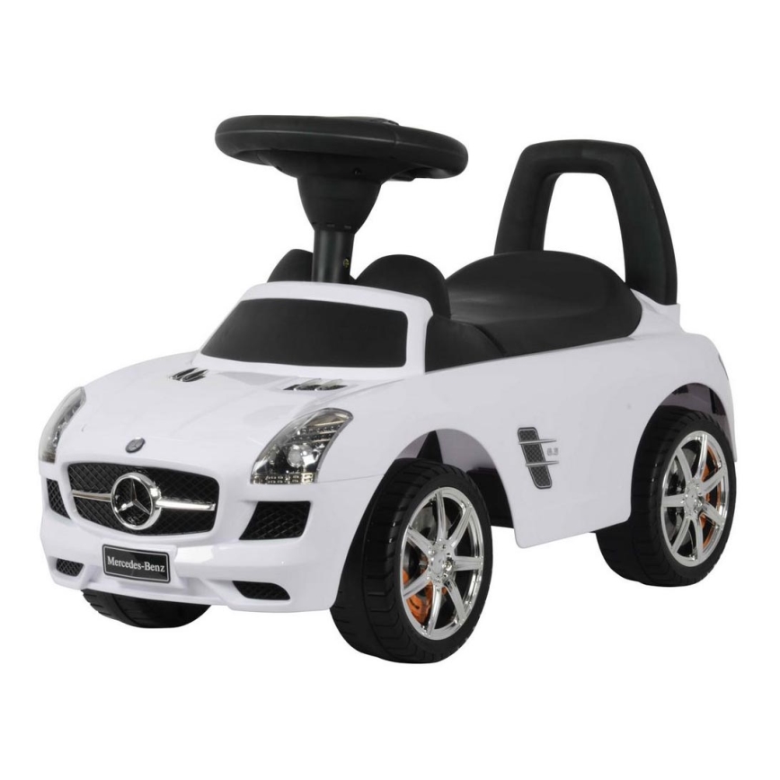 Bicikl guralica Mercedes 2xAA bijela/crna