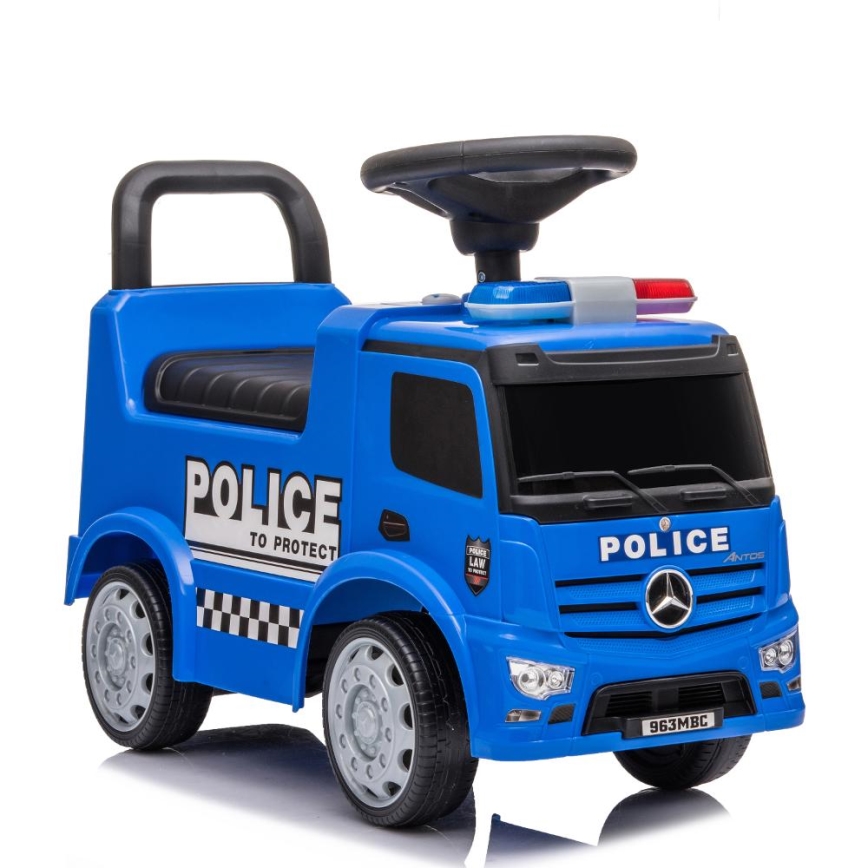 Bicikl guralica Mercedes Policija 2xAA plava
