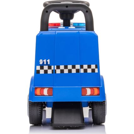 Bicikl guralica Mercedes Policija 2xAA plava