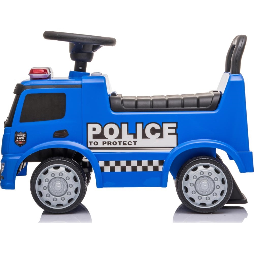 Bicikl guralica Mercedes Policija 2xAA plava