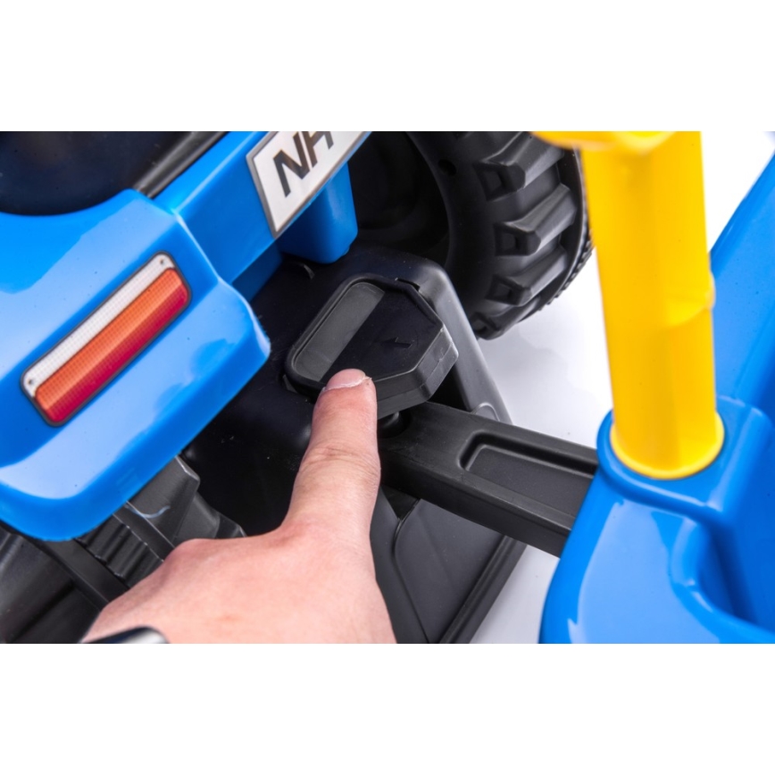Bicikl guralica NEW HOLLAND 2xAA plava/crna