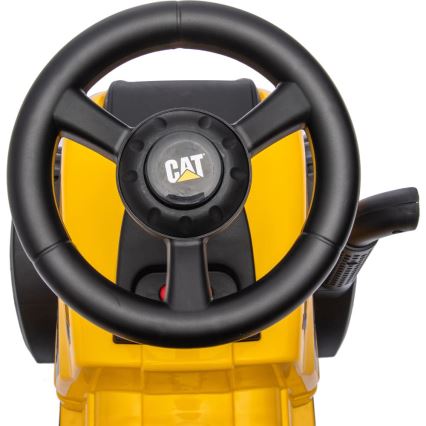 Bicikl guralica traktor CAT 2xAA žuta/crna