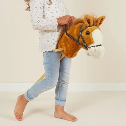 Bieco - Hobby horse BROWNIE konjić