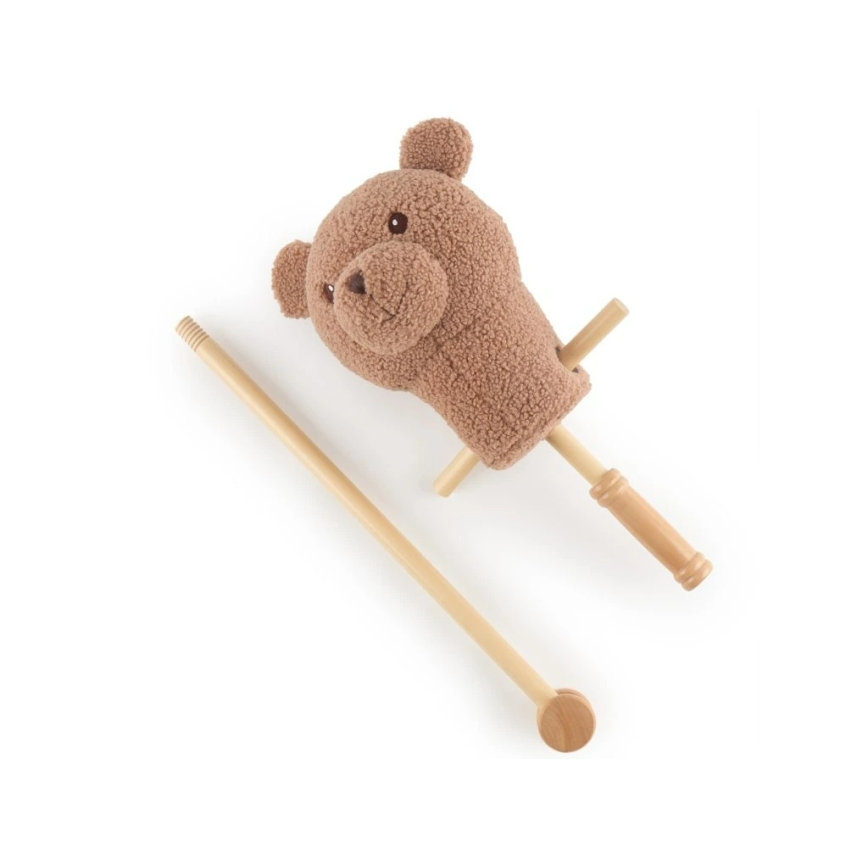 Bieco - Drvena igračka konjić MIKA medvjed