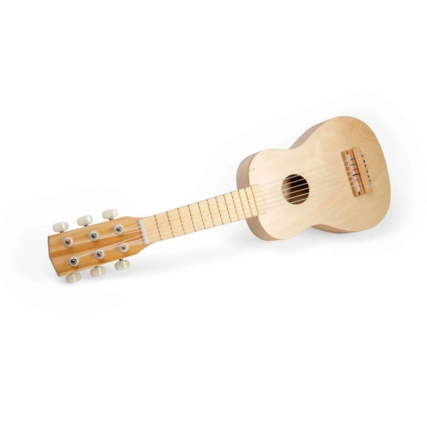 Bigjigs Toys - Dječja drvena gitara