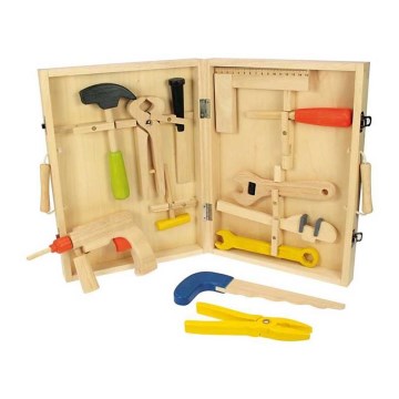 Bigjigs Toys - Drvena kofer s alatima