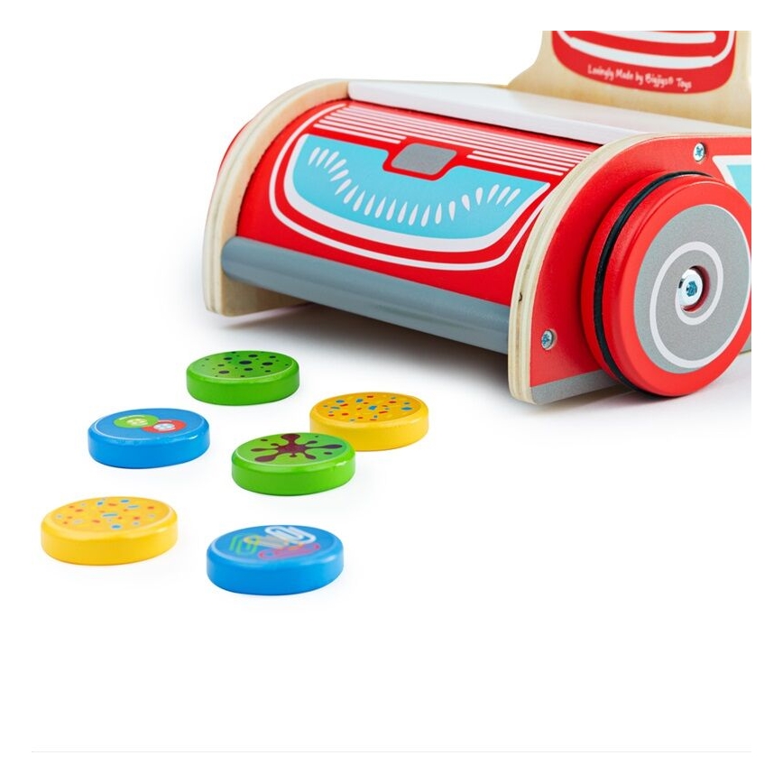 Bigjigs Toys - Usisavač na štap
