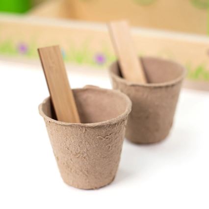 Bigjigs Toys - Vrtlarski set u sanduku