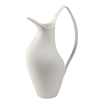 Bijela keramička vaza 33 x 17 x 19 cm