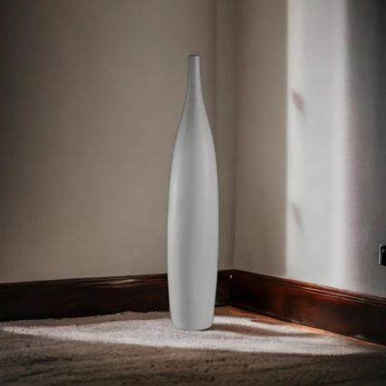 Bijela keramička vaza 70 cm