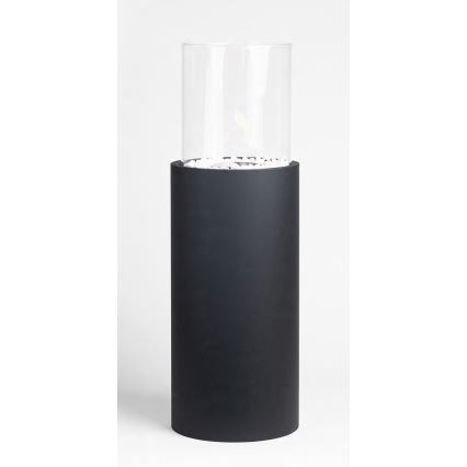 BIO kamin ROMA 26,5x80,5 cm 2kW crna + zaštitni pokrov
