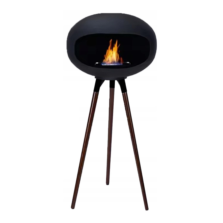 Bio kamin TOKIO 45 x 100 cm, 2 kW, crne boje