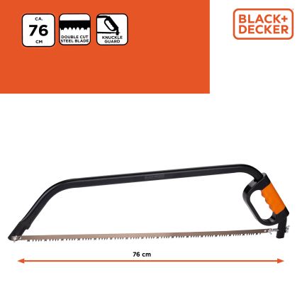 BLACK+DECKER - Okvirna pila 76 cm