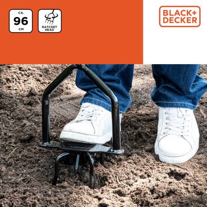 BLACK+DECKER - Vrtni kultivator 96 cm