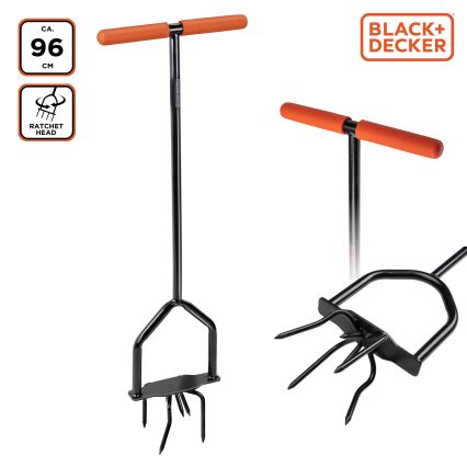 BLACK+DECKER - Vrtni kultivator 96 cm