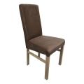 Blagovaonska stolica ALISON smeđa/buk