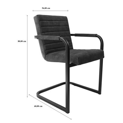 Blagovaonska stolica BART siva