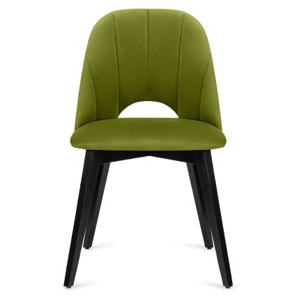 Blagovaonska stolica BOVIO 86x48 cm svjetlozelena/bukva