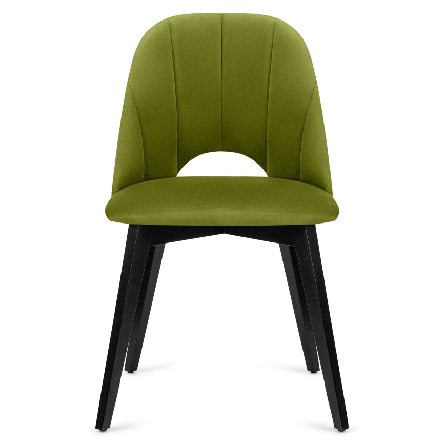 Blagovaonska stolica BOVIO 86x48 cm svjetlozelena/bukva