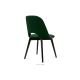 Blagovaonska stolica BOVIO 86x48 cm tamno zelena/bukva