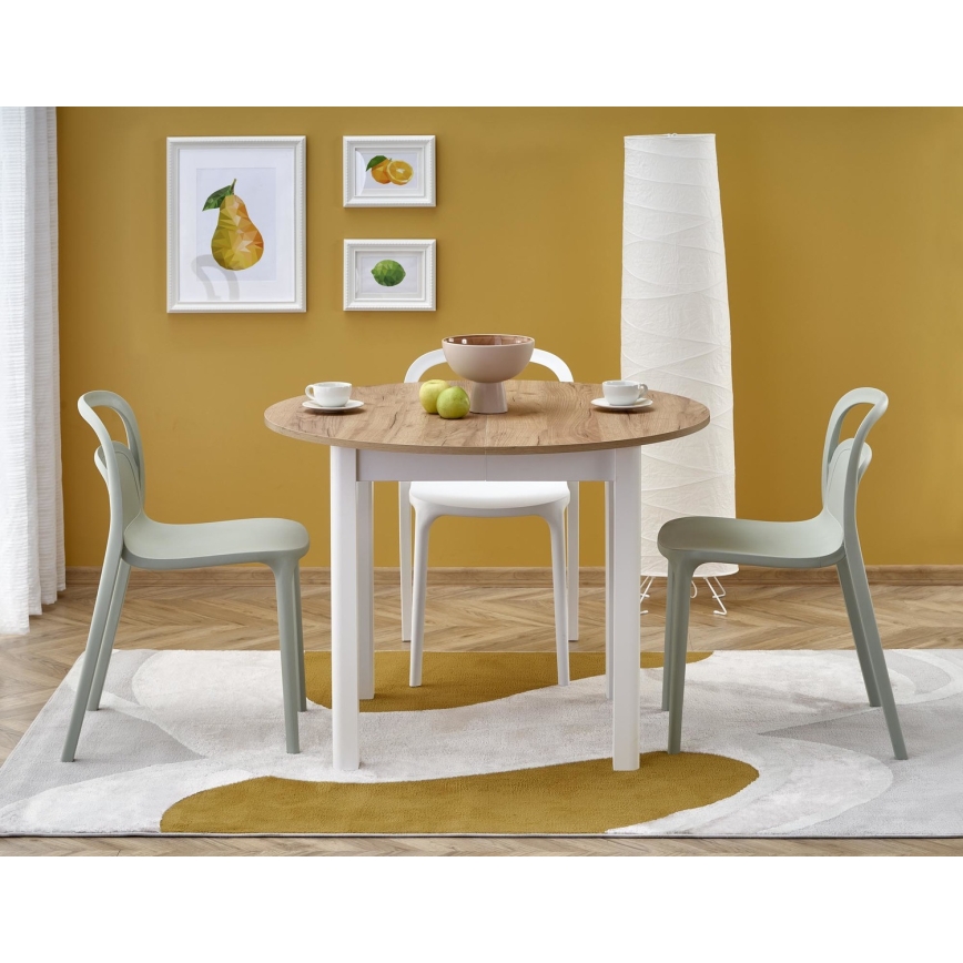 Blagovaonska stolica MONS 1 kom. bijela