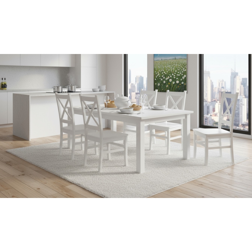 Blagovaonska stolica NATE bijela