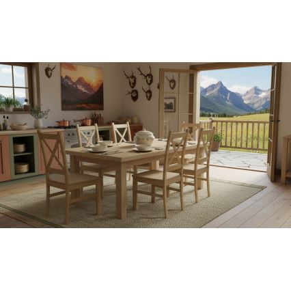 Blagovaonska stolica NATE hrast sonoma