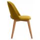 Blagovaonska stolica RIFO 86x48 cm žuta/bukva