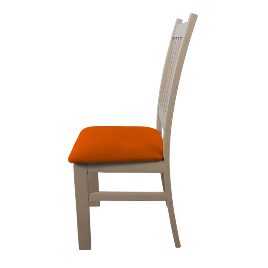 Blagovaonska stolica SIMON bukva/narančasta