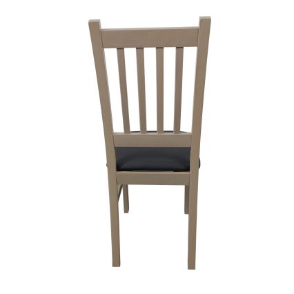 Blagovaonska stolica SIMON buk/tamno siva