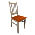 Blagovaonska stolica SIMON bukva/narančasta