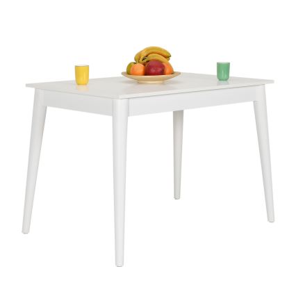 Blagovaonski stol 77x110 cm bijeli