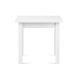 Blagovaonski stol HOSPE 78x80 cm bukva/bijela