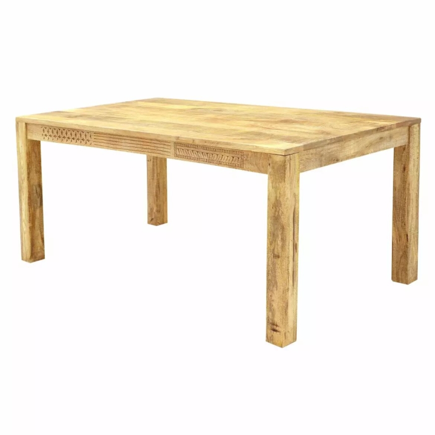 Blagovaonski stol MANU 175x90 cm masivni/mangovac
